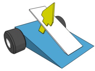 front hinged flipper