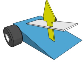 rear hinged flipper